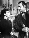 Vivien Leigh et Clark Gable