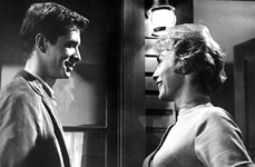 Psycho (1960) : Antony Perkins et Janet Leigh